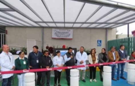 Texcoco inaugura área techada en urgencias del Hospital Guadalupe Victoria