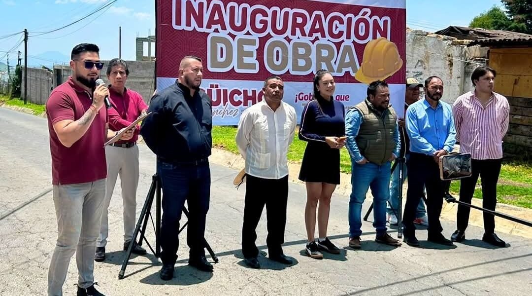 Tlalmanalco avanza en mejora urbana con nuevas guarniciones en Avenida Miraflores