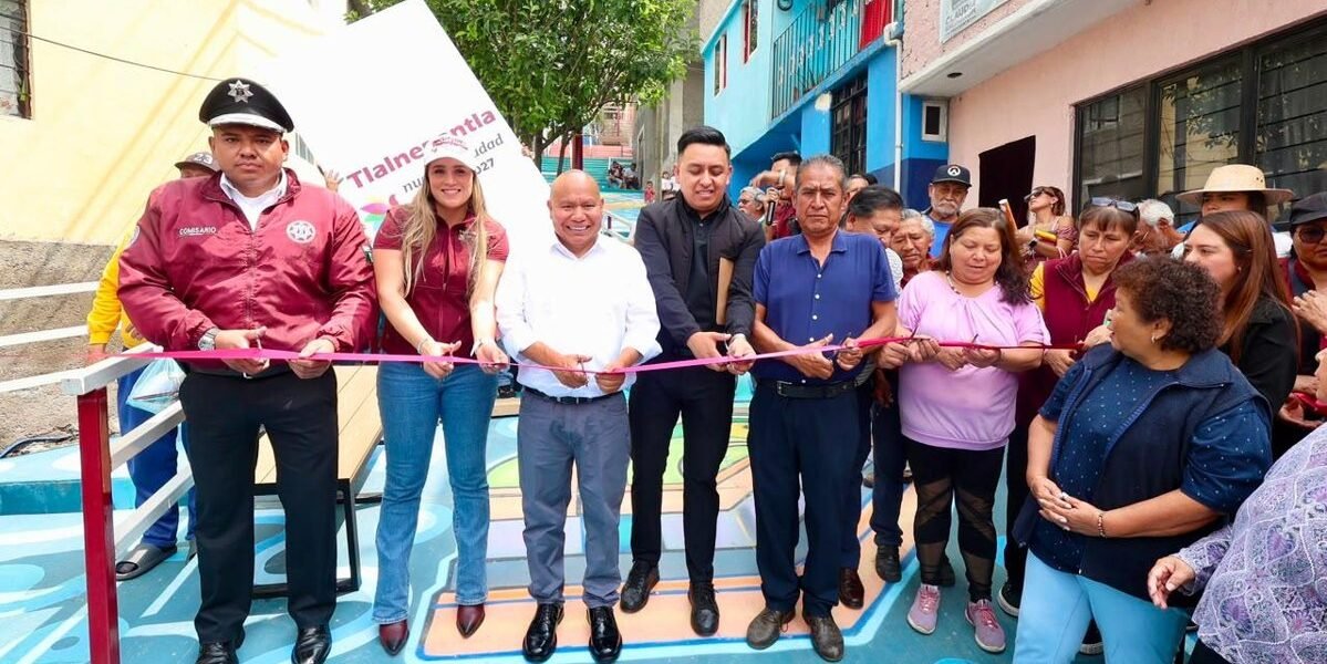 Tlalnepantla invierte 6 millones en renovación integral de escalinatas en Lomas de San Juan