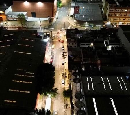 Tlalnepantla ilumina 3.1 km de vialidades con 164 nuevas luminarias LED