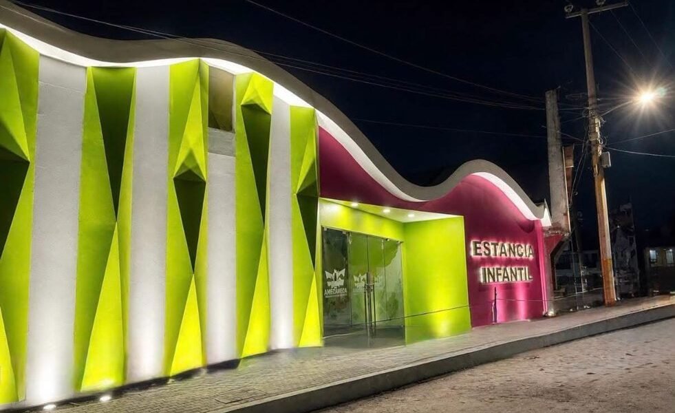 Avanza construcción de la Estancia Infantil en Amecameca