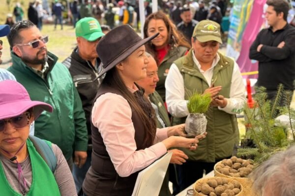 Amecameca realiza jornada ambiental con plantación de árboles en Paso de Cortés