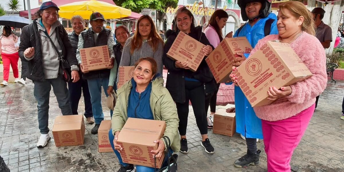 Estado de México entrega 133 mil canastas de alimentos al año contra la pobreza alimentaria