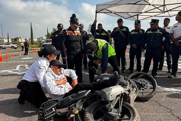 Estado de México capacita a 100 policías en seguridad vial de 17 municipios