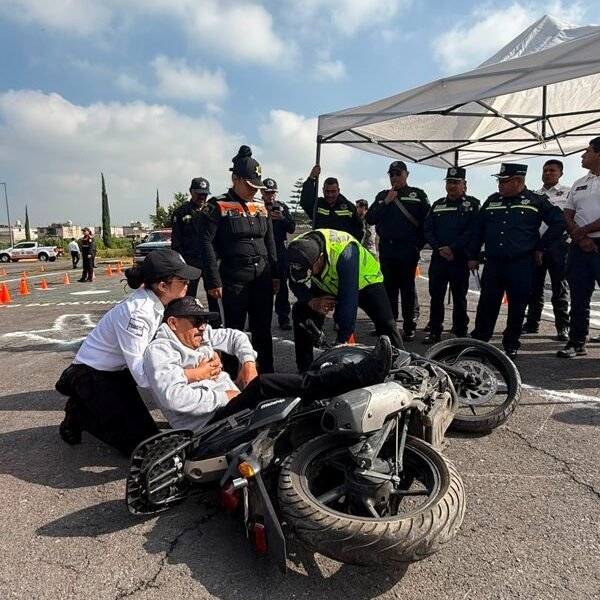 Estado de México capacita a 100 policías en seguridad vial de 17 municipios