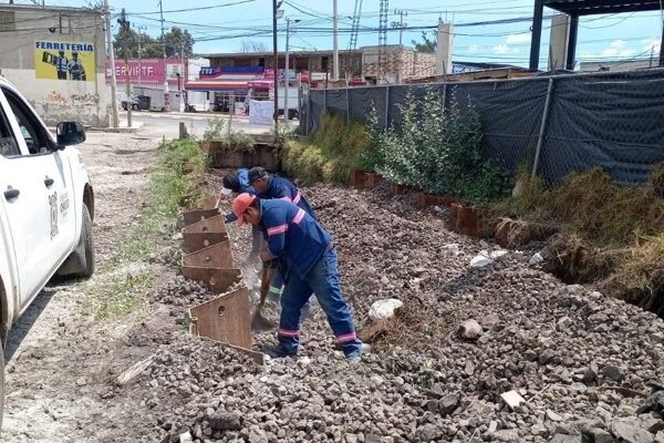 Chalco avanza en clausura del cárcamo provisional de Jacalones