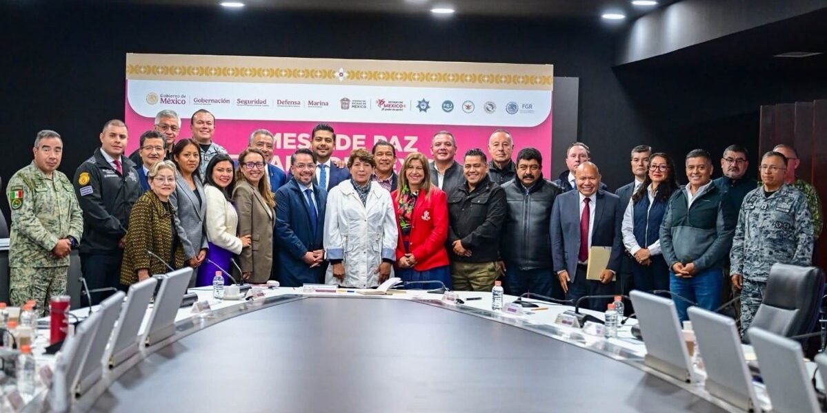 Chalco refuerza compromiso por la seguridad en Mesa de Paz estatal