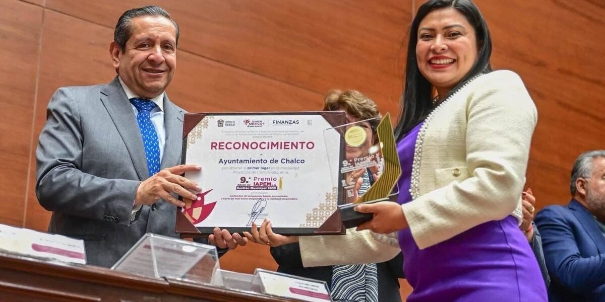 Chalco gana primer lugar en gestión presupuestaria por segundo año consecutivo