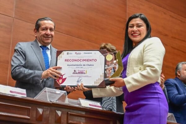 Chalco gana primer lugar en gestión presupuestaria por segundo año consecutivo