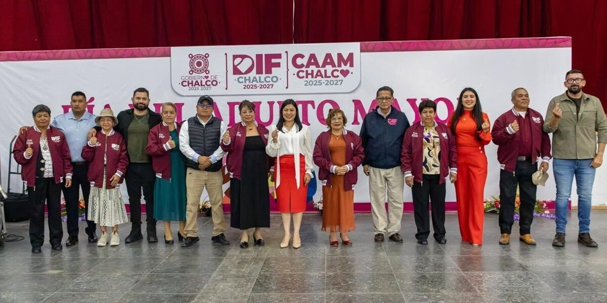 DIF Chalco celebra el Primer Día del Adulto Mayor con jornadas de atención integral