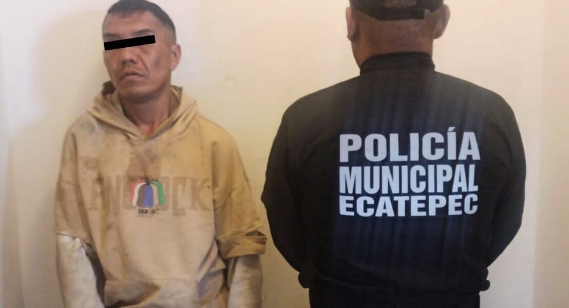 Detienen a hombre por acosar a su ex pareja en Ecatepec