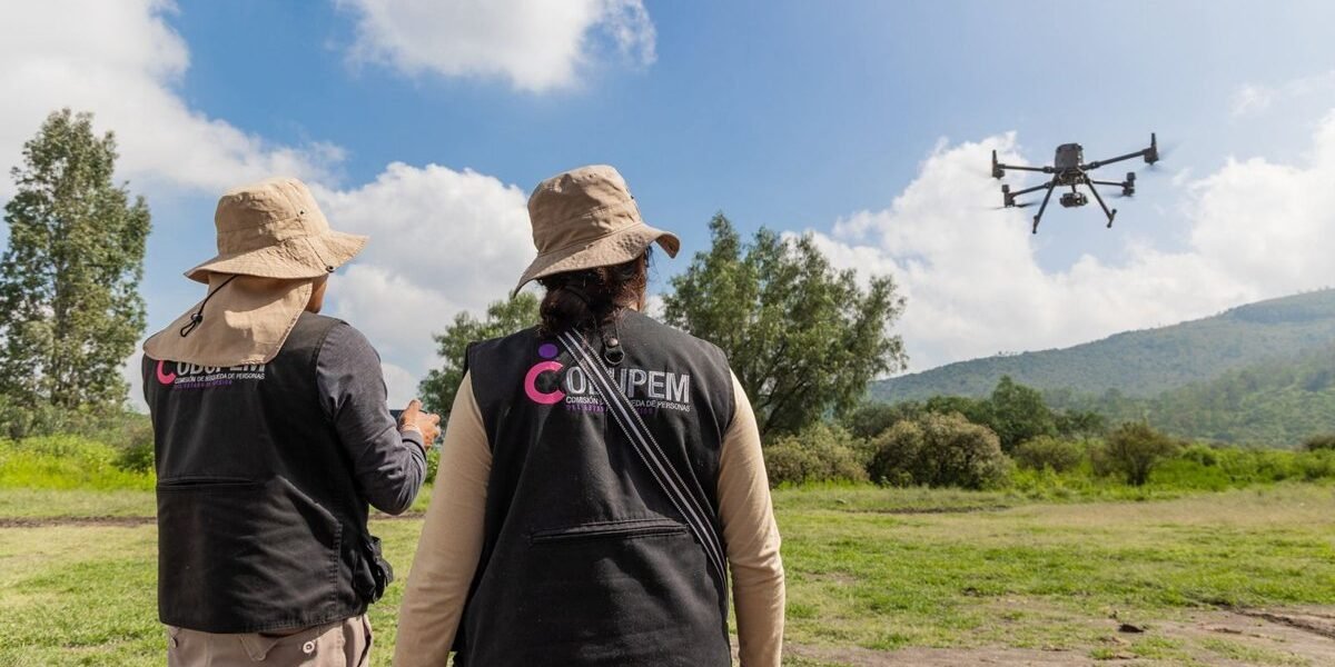 Estado de México incorpora drones y tecnología avanzada en búsqueda de personas desaparecidas