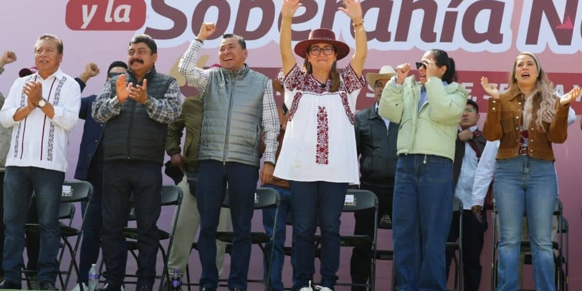Ecatepec respalda a Sheinbaum en defensa de la soberanía nacional