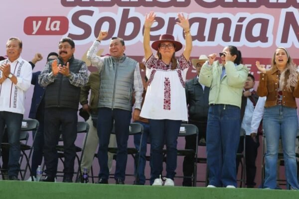 Ecatepec respalda a Sheinbaum en defensa de la soberanía nacional