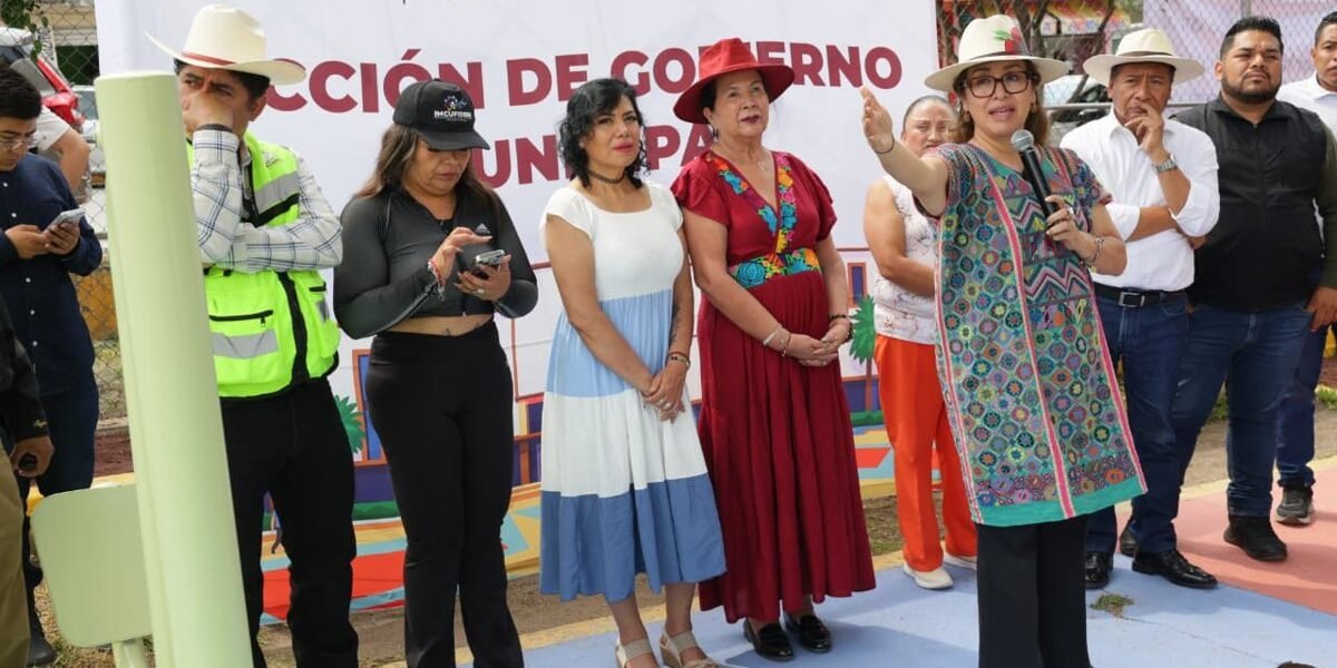 Ecatepec recupera espacios públicos: rehabilitan parque en Ampliación Tulpetlac