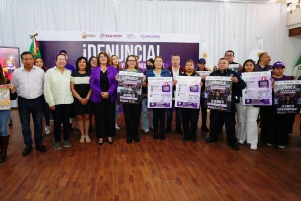 Ecatepec lanza Cruzada Violeta 360 contra la violencia familiar