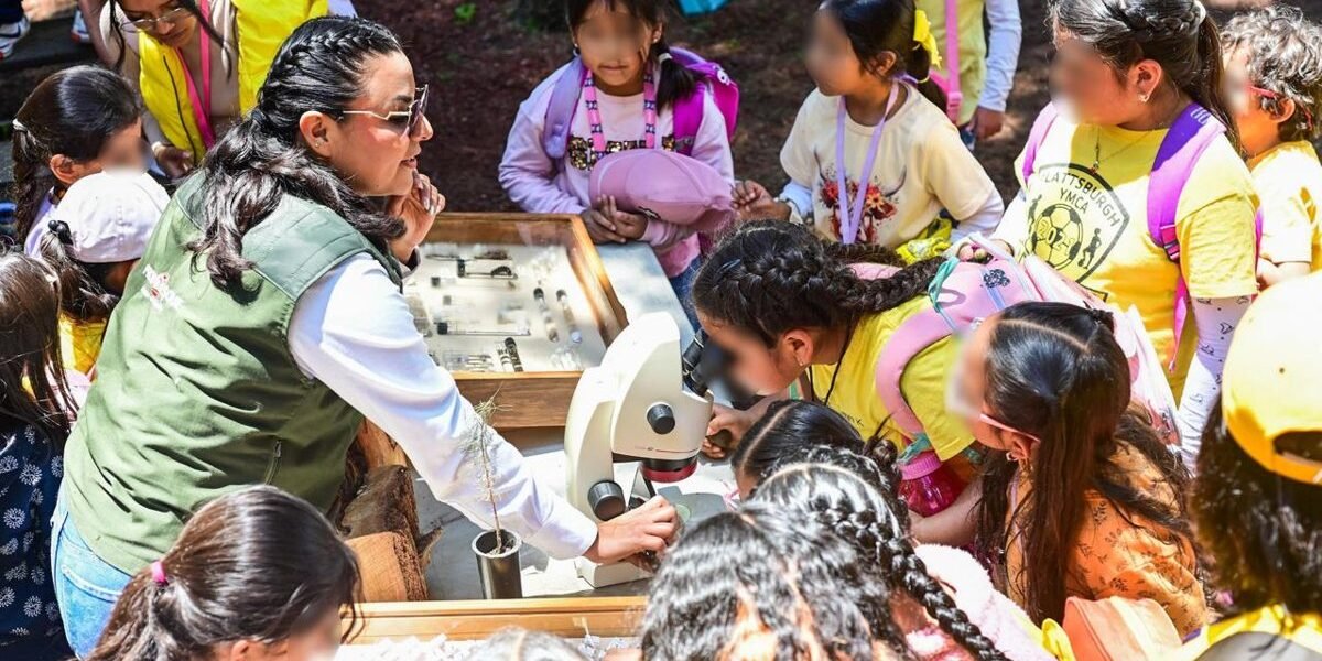 PROBOSQUE enseña a 350 niños a conservar los bosques en Metepec