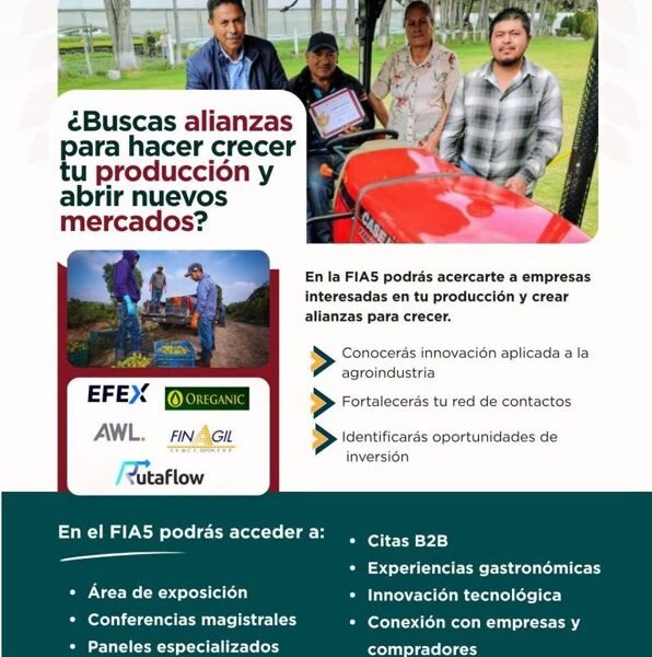 Estado de México será sede del 5º Foro Internacional Agroindustrial