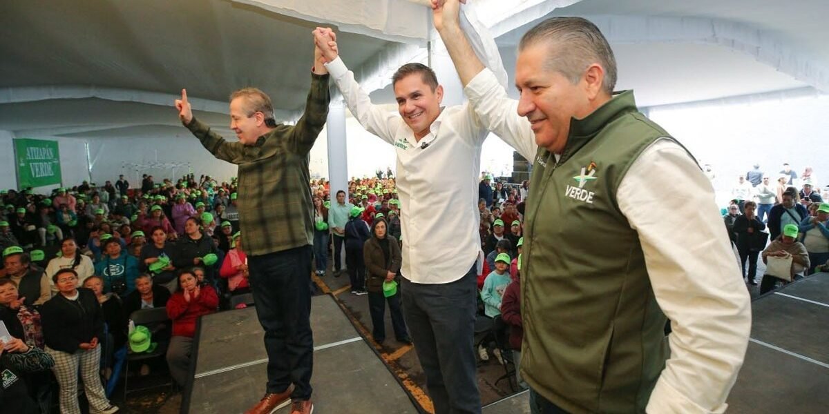 Eruviel Ávila respalda a Luis Montaño como delegado Verde en Atizapán