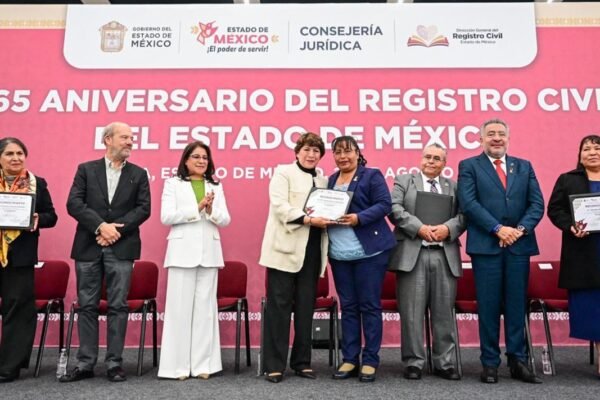 Registro Civil del Estado de México cumple 165 años acercando servicios a comunidades