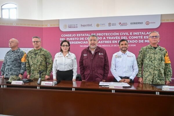 Estado de México activa comando de emergencia ante lluvias y El Niño