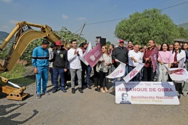 Inician construcción de dos planteles del Bachillerato Nacional en Tlalnepantla