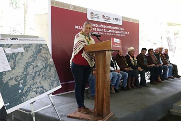 Villa del Carbón inicia modernización de unidad de riego con inversión de 76 millones