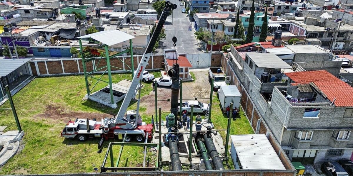 Chimalhuacán refuerza infraestructura hidráulica ante temporada de lluvias