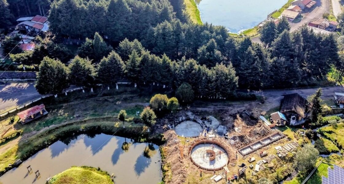 Inauguran humedal artificial para sanear agua en la cuenca del Alto Lerma