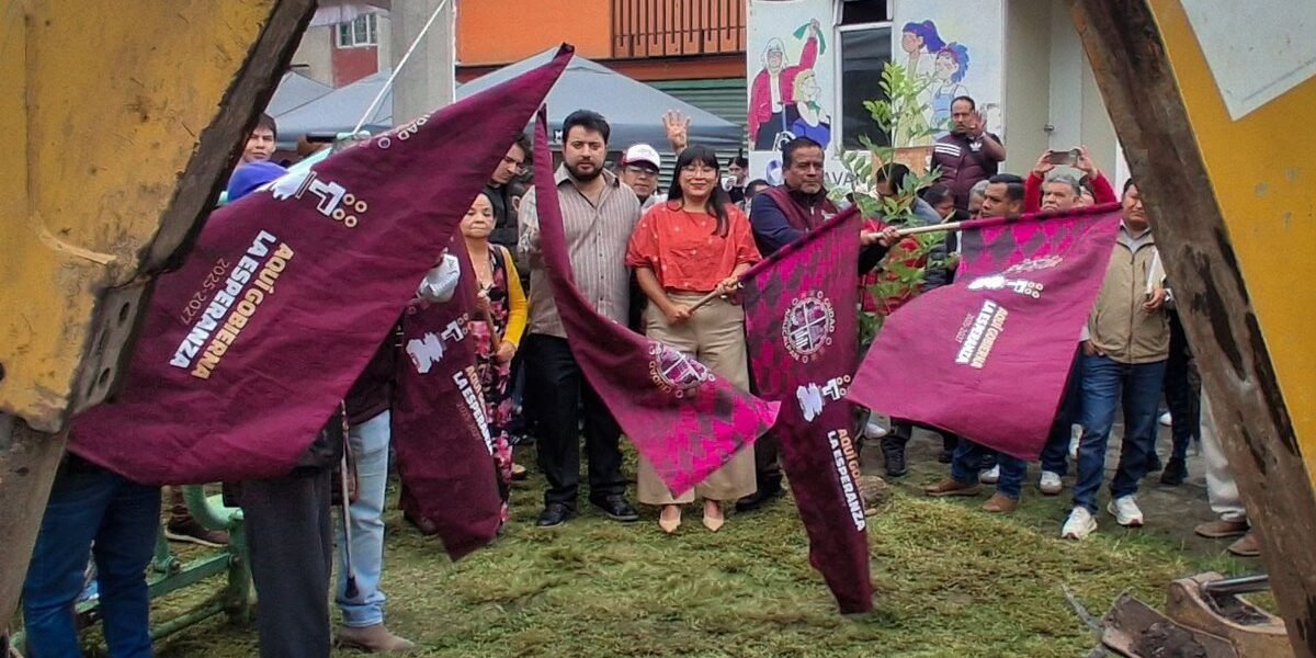 Naucalpan inicia construcción de sendero seguro en San Rafael Chamapa IV