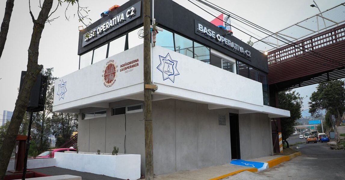 Naucalpan recupera módulos de seguridad abandonados con videovigilancia 24/7