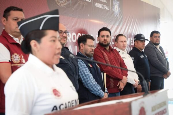 Naucalpan refuerza seguridad con 85 nuevos cadetes y tecnología de punta