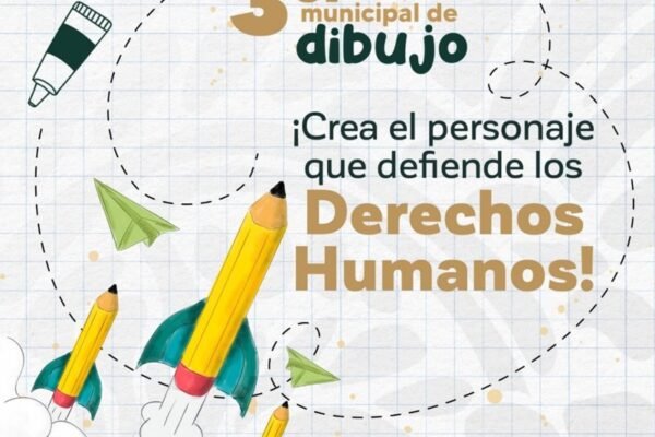 Nezahualcóyotl convoca a concurso de dibujo sobre derechos humanos