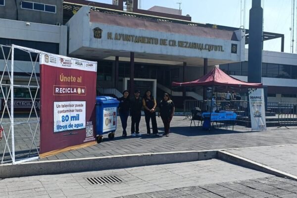 Nezahualcóyotl lanza 'Recicla On' para recuperar electrónicos en desuso