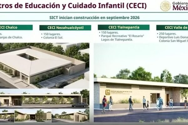 IMSS construirá 7 centros de cuidado infantil en la Zona Oriente