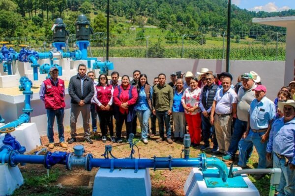 Donato Guerra optimiza suministro de agua con nueva obra en San Agustín