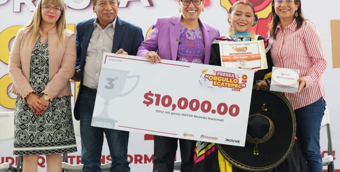 Ecatepec premia a jóvenes innovadores que transforman México desde la ciencia y el arte
