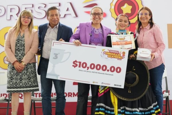 Ecatepec premia a jóvenes innovadores que transforman México desde la ciencia y el arte