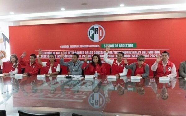 PRI abre proceso para elegir integrantes de Consejos Municipales en Edomex