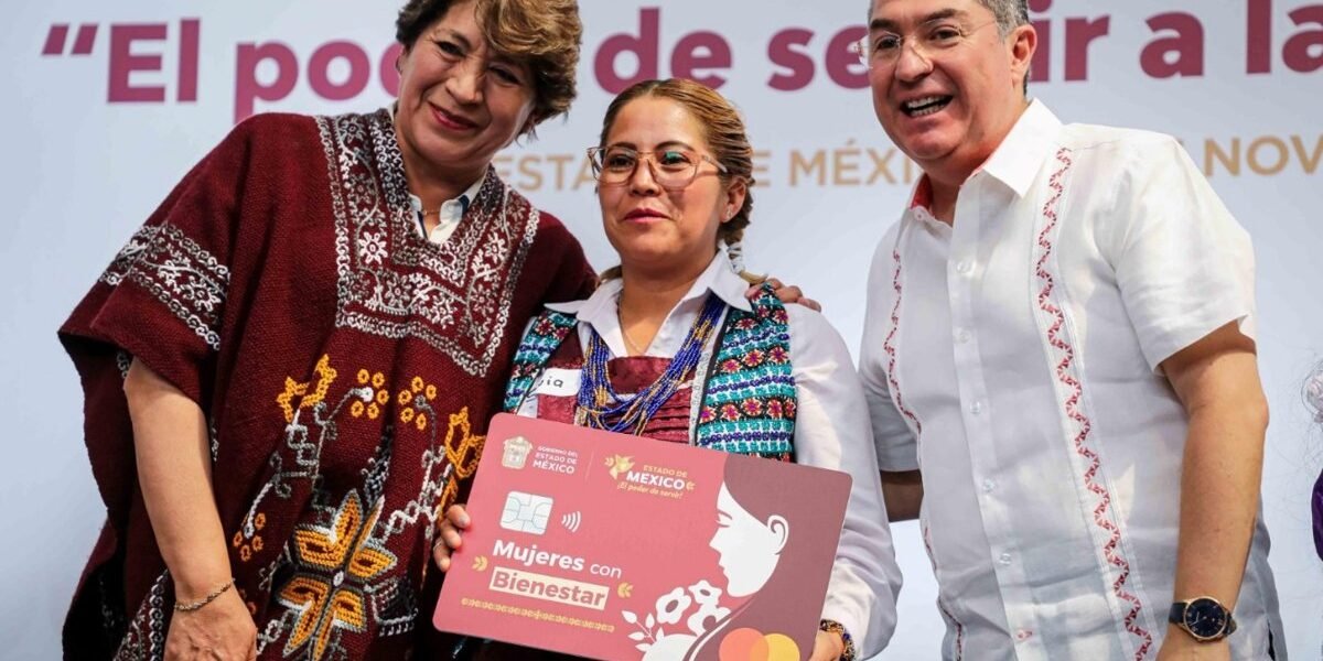 Inicia dispersión de apoyos del programa Mujeres con Bienestar en el Estado de México