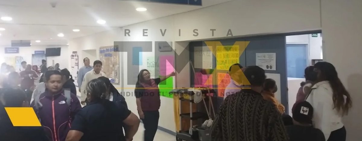 Trabajadores del Hospital Las Américas protestan por falta de pago de nómina