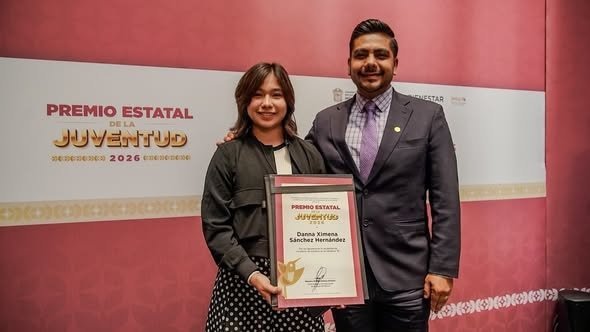 Científica de Nezahualcóyotl gana Premio Estatal de la Juventud 2026