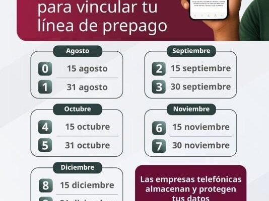 Registro obligatorio de celulares: no pierdas tu línea en septiembre