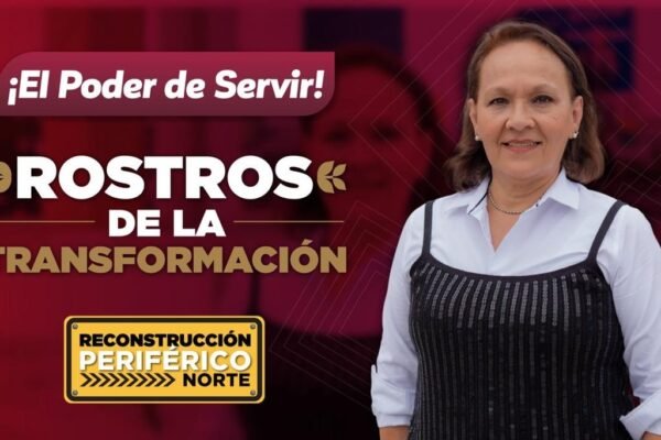 Rocío Abasolo y los 15 millones que ganan 30 minutos diarios con el Periférico Norte