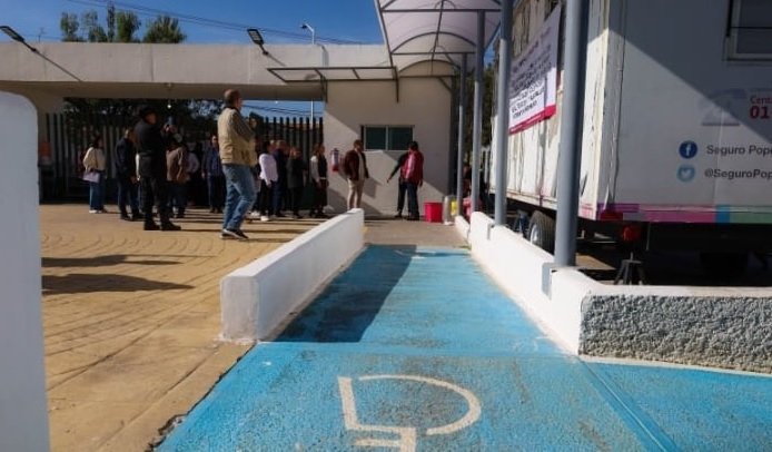 Texcoco entrega módulos sanitarios en Hospital General Guadalupe Victoria