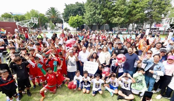 Tlalnepantla inaugura Unidad Deportiva Los Reyes renovada para familias