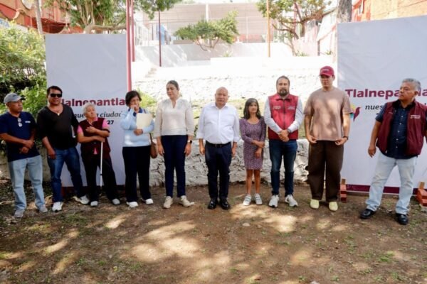 Tlalnepantla transforma Lomas de San Andrés Atenco con recuperación urbana integral