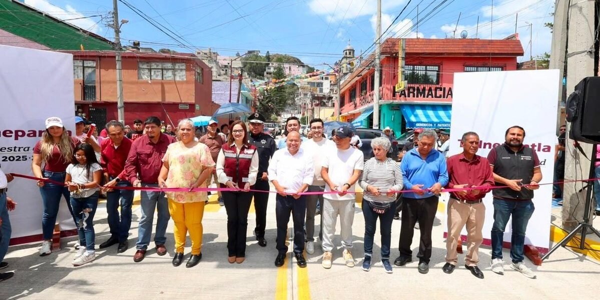 Tlalnepantla moderniza Marina Nacional con repavimentación integral de calidad