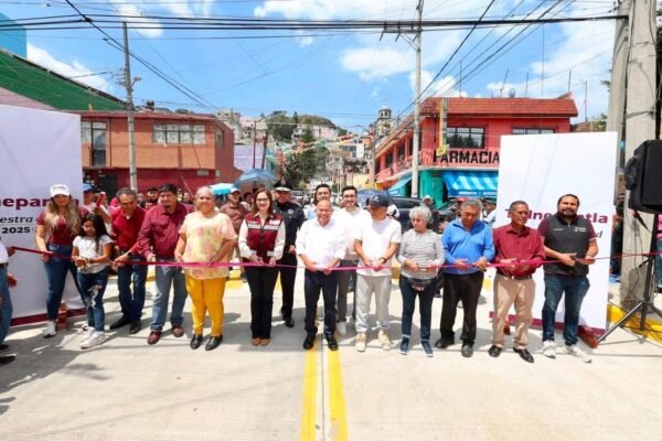 Tlalnepantla moderniza Marina Nacional con repavimentación integral de calidad