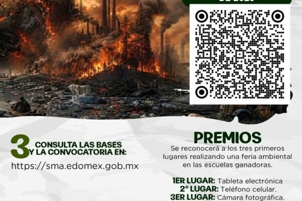 Estado de México convoca a jóvenes a crear arte sobre cambio climático